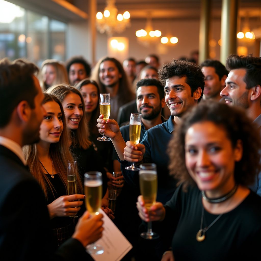 Celebración de graduación de programa ejecutivo
