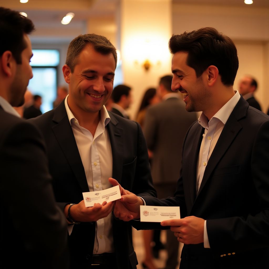 Evento de networking empresarial